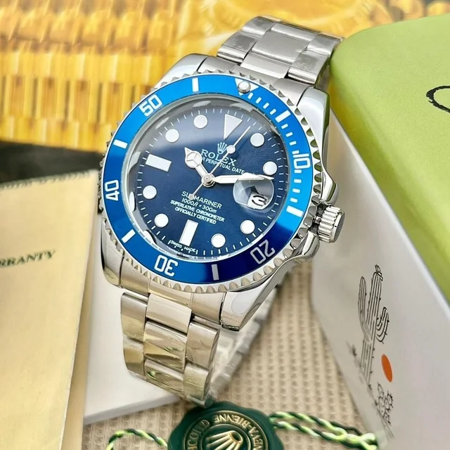 Rolex Gmt Official Premium Watch for men - Green