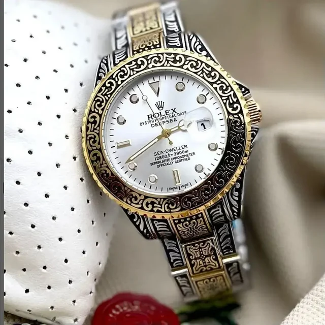 Rolex Traditional Watch official Watch for men - White
