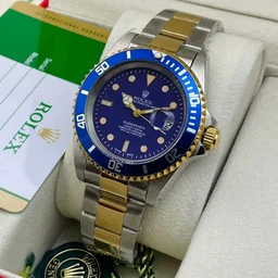 Rolex Watch for Men – Luxury Timepiece - silver black