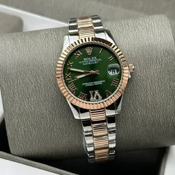 Rolex Women’s Official Watch – Luxury Stainless Steel Timepiece - rose gold
