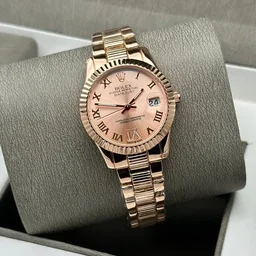 Rolex Women’s Official Watch – Luxury Stainless Steel Timepiece - rose gold