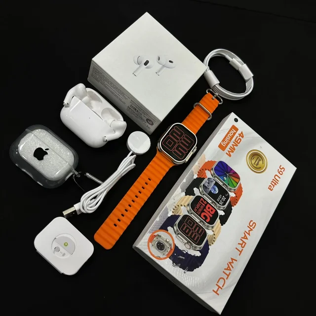 Smart Watch With Airpod Pro,buy One Get One Free