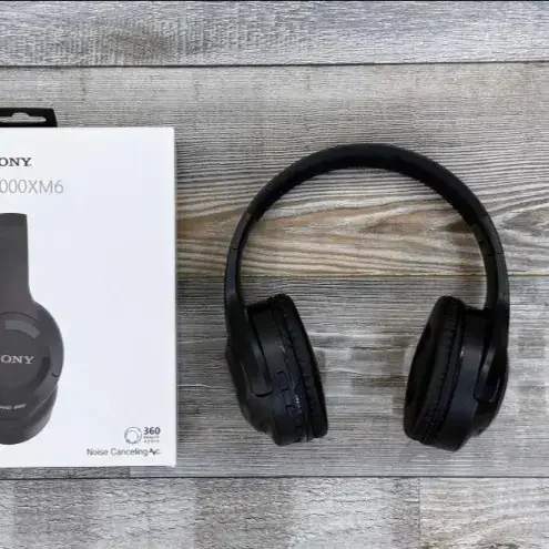 Sony Premium Headphones Best Sound Quality - black