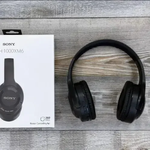 Sony Premium Headphones Best Sound Quality - black