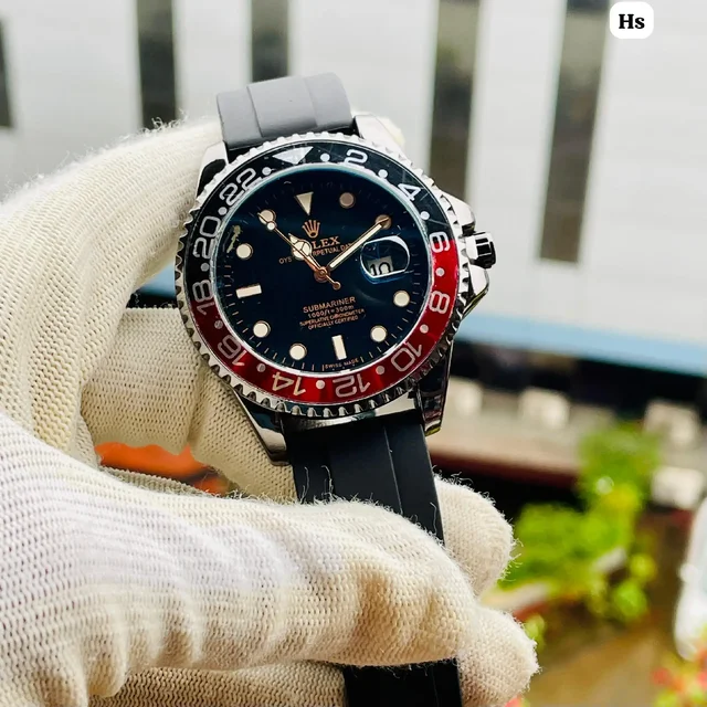 Submariner Rolex Wrist Watch In Best Price - Green