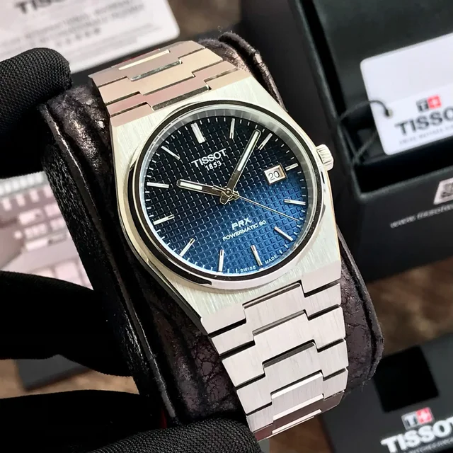 Tissot PRX 42mm slim official watch for men - Blue