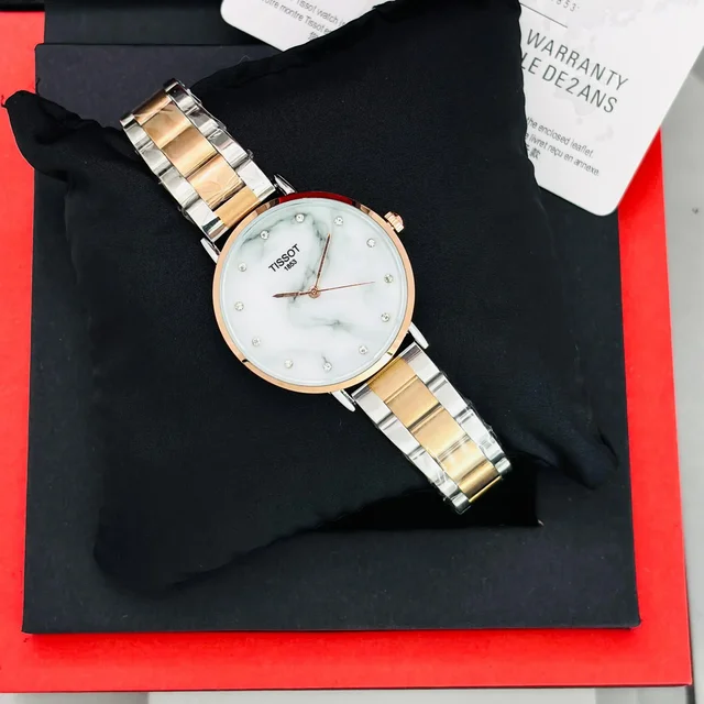 Tissot women watch office watch - White