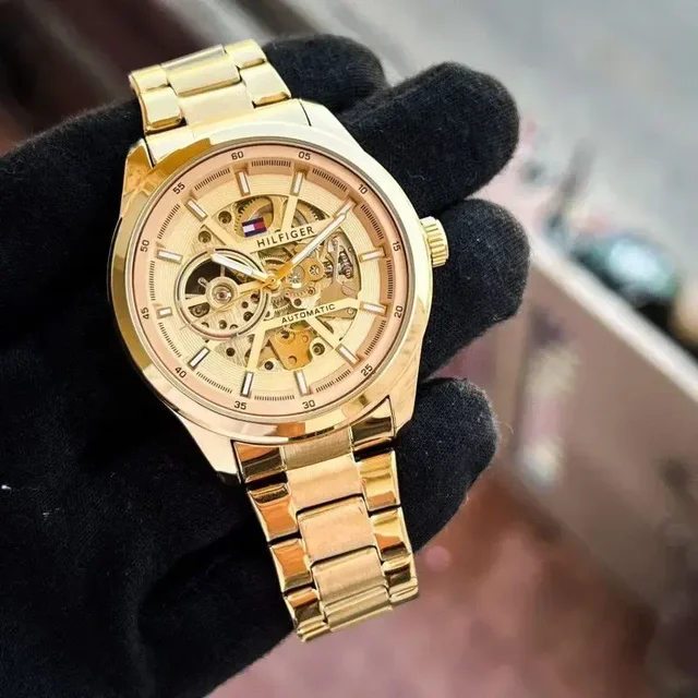 Tommy Hilfiger 50% payment booking for this watch on whatsup - gold