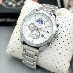 Tommy Hilfiger Premium Mens Chronograph Watch - black