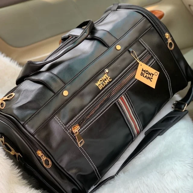 Montt blanck TRAVELING BAG,DUFFLE BAG - brown