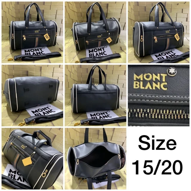 Montt blanck TRAVELING BAG,DUFFLE BAG - brown