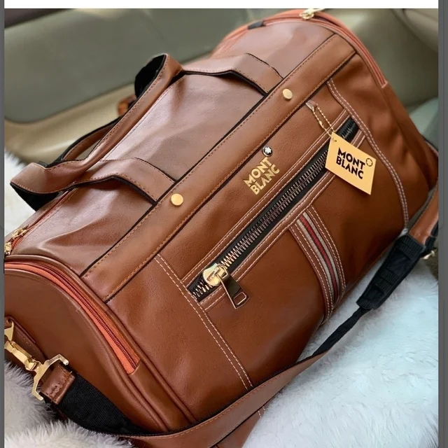 Montt blanck TRAVELING BAG,DUFFLE BAG - brown