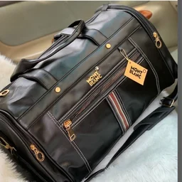 Montt blanck TRAVELING BAG,DUFFLE BAG - brown