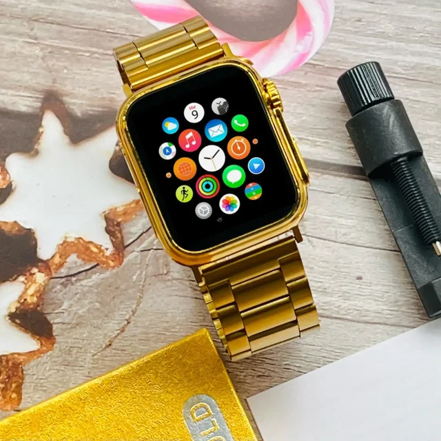 Ultra 2 , Gold Smqrt Watch Series 41mm Dial Dubai Edition