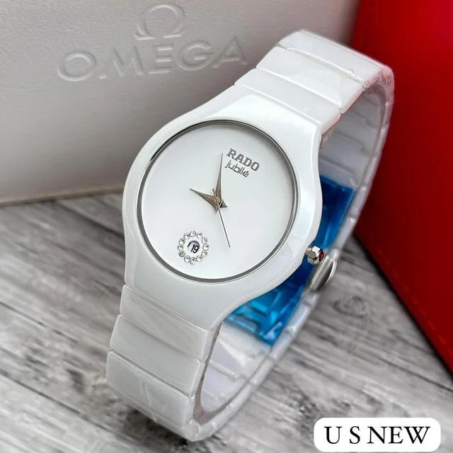 Raado White And Black Raado Jubli Available Quartz 7AAA date Working - White