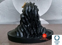 Ganesha Idol - Black
