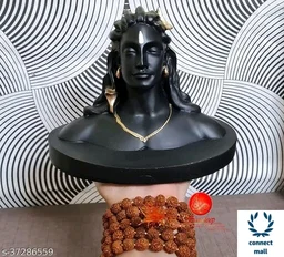 Ganesha Idol - Black
