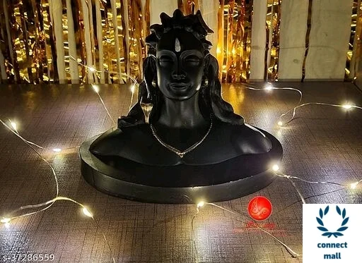 Ganesha Idol - Black