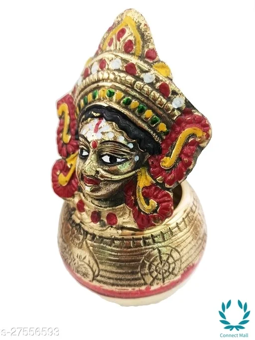 Brass Pooja Kalash |Pooja Lota Lakshmi Mukha - 5 Inch