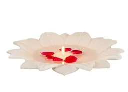 White Marble Urli 6 inch