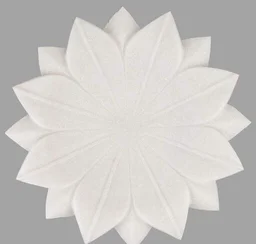 White Marble Urli 6 inch