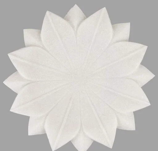 White Marble Urli 6 inch