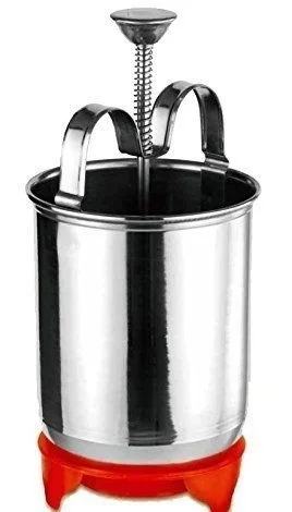 NANDANVAN Stainless Steel Meduvada Maker and Manual Hand Coconut Gratter kitchen Accessories Combo Offer Pack of 2