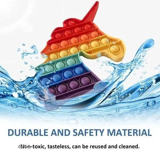 DEVISHTOY Handmade Fancy Popit NON TOXIC Kids Friendly Washable Fidget Toys Suitable for all Ages