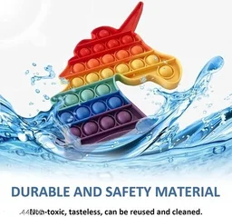 DEVISHTOY Handmade Fancy Popit NON TOXIC Kids Friendly Washable Fidget Toys Suitable for all Ages