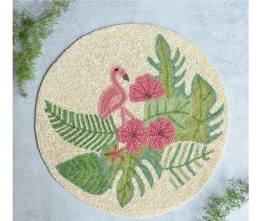 Craftmanship Beautiful Beaded Table Runner For Center Table 13×36 Inch long Occasional Decoration placemats