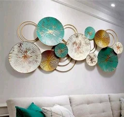 Metal Walk Art Home Decor Sculpture and Wall Hanging perfect look any centre attraction of the house /Office - Metal