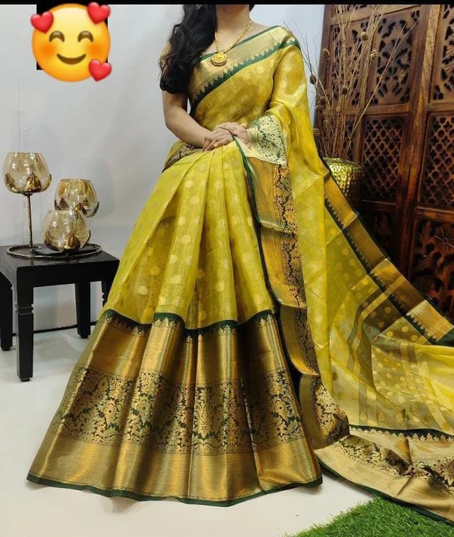 Banita Alluring Banarsi Tissue Saree