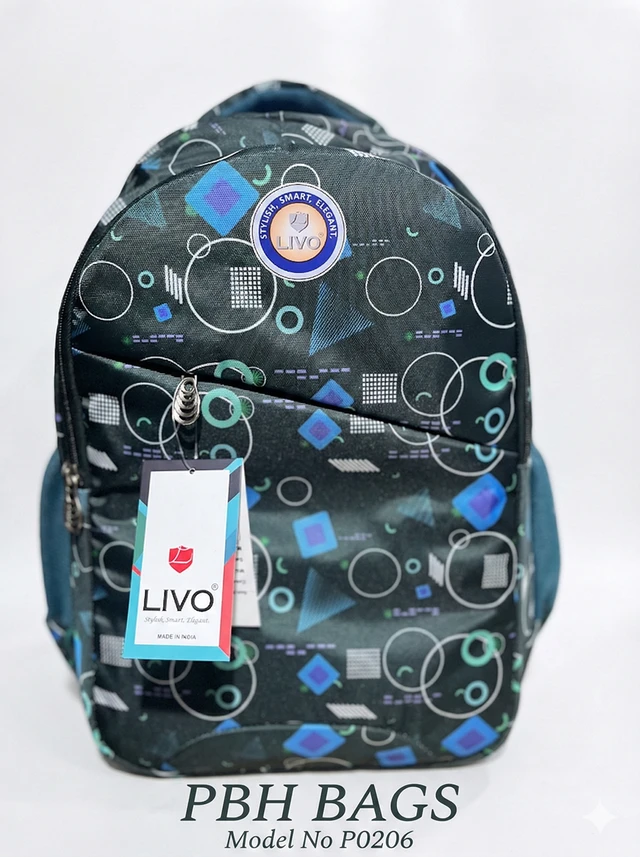 PBH P0206 18*14*8 The Geometric Trendsetter Backpack