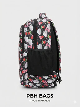 PBH Pbh P0208 18*14*8 The Whimsical Wonder Backpack - Black Forest, 18*14*8