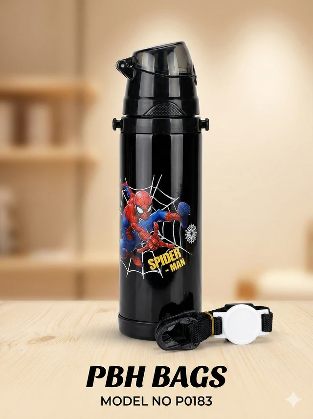 PBH BAGS | Spider-Man Edition Kids' Water Bottle (Model P0183)