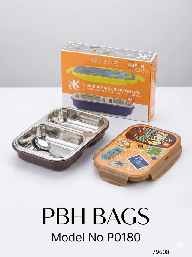 PBH BAGS / RK Plastoware Lunch Box (Model P0180)