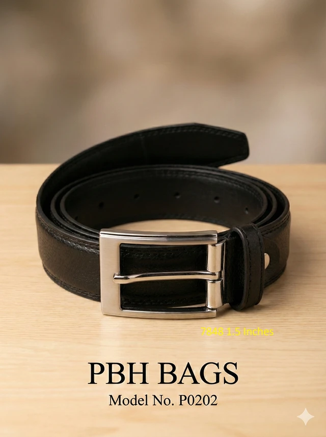  PBH Bags | Professional Textured Leather Belt P0202