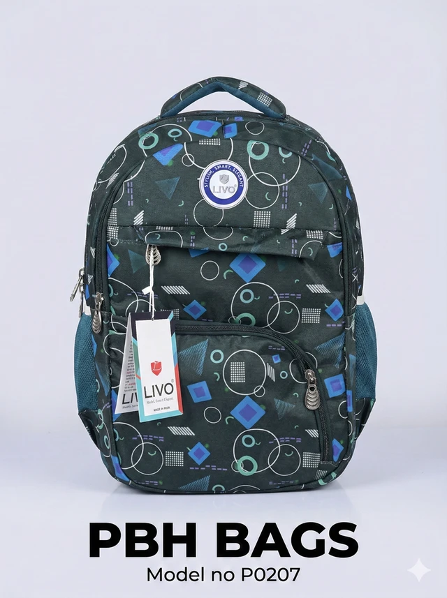 LIVO PBH P0207 18*14*8 The Urban Navigator Backpack - English Holly, 18*14*8