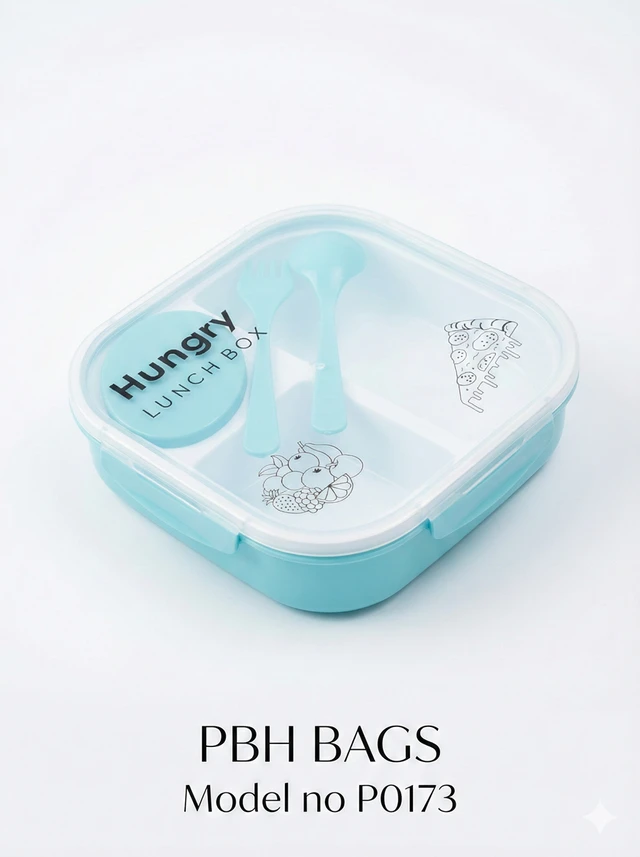 HUNGRY PBH P0173 "Hungry" Bento Lunch Box - Jelly Bean