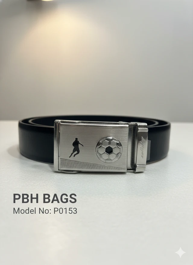 PBH BAGS | Premium Executive Leather 1.5 Inches Width Belt Model No. P0153 - Diesel