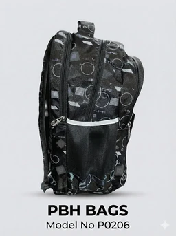 LIVO PBH P0206 18*14*8 The Geometric Trendsetter Backpack - Creole, 18*14*8