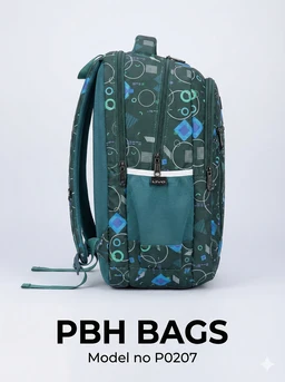 LIVO PBH P0207 18*14*8 The Urban Navigator Backpack - English Holly, 18*14*8