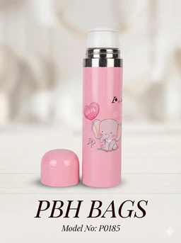 PBH BAGS | Insulated Kids' Water Bottle (Model P0185) - Clam Shell