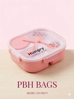 HUNGRY PBH P0173 "Hungry" Bento Lunch Box - Blossom