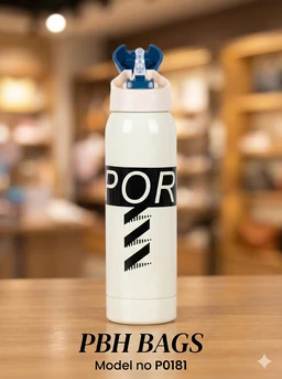 PBH BAGS Model P0181 Sports Edition Steel Water Bottle - Timberwolf