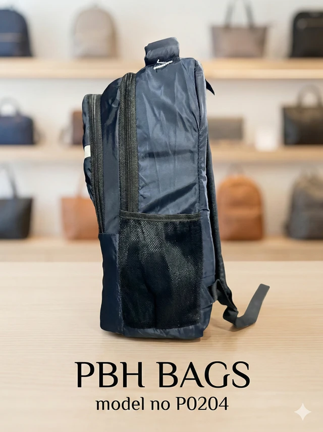 Run Fast PBH P0204 17*13*7 The Ultimate Daily Commuter Backpack - Black Rock, 17*13*7