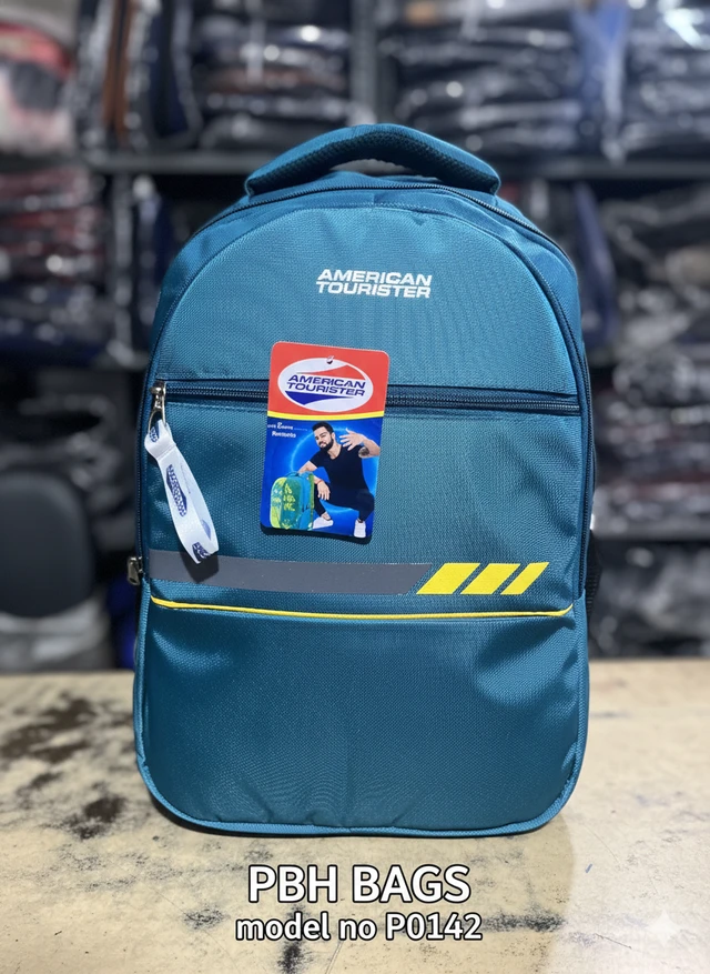American Tourister PBH P0142 American Tourister 18*14*8 Soft Laptop And Inner Pockets Backpacks - Genoa, 18*14*8