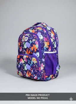 PBH P0141 Print Soft 18*14*9 Backpack - Loulou, 18*14*9