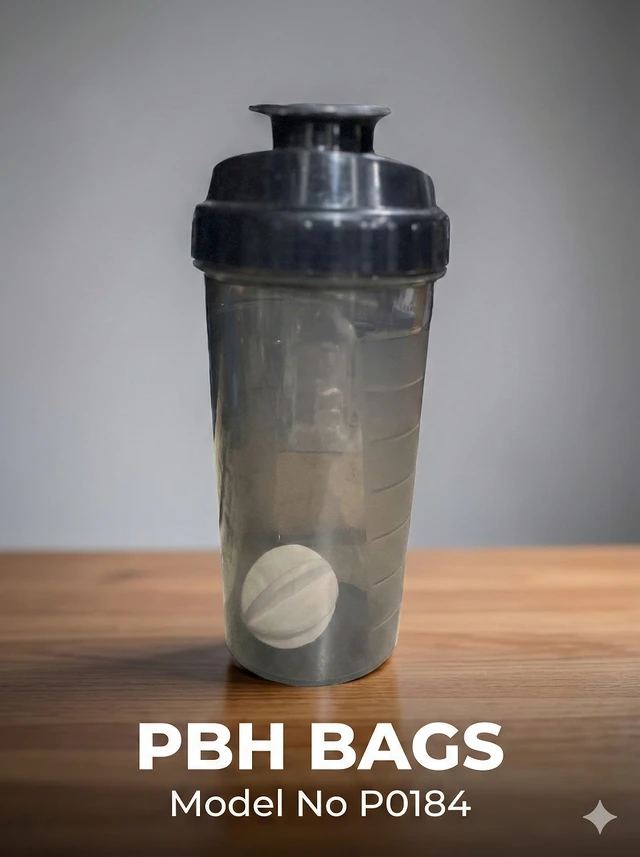PBH BAGS | Performance Protein Shaker (Model P0184) - Black Forest