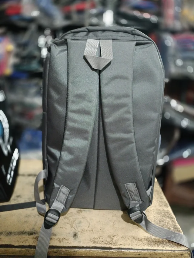 NIKE PBH P034 - 6 20*15*8 Large durable NIKE Backpack - Quill Gray, 18*14*7